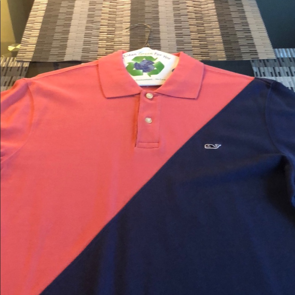 Vineyard Vines two tone polo